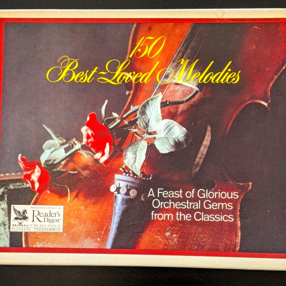 150 Loved best melodies "The Classics" 5 tapes Collection Box